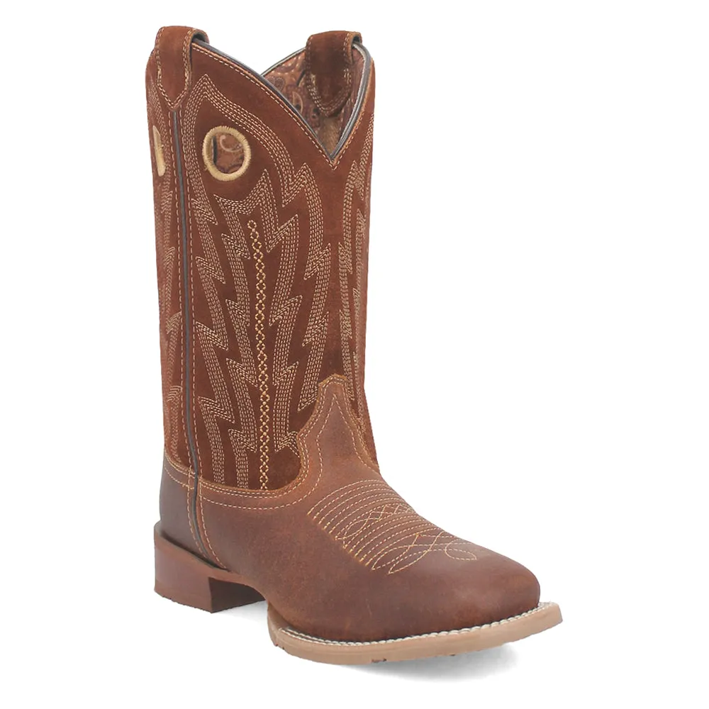 Bonnie Embroidered Square Toe Cowboy Boots
