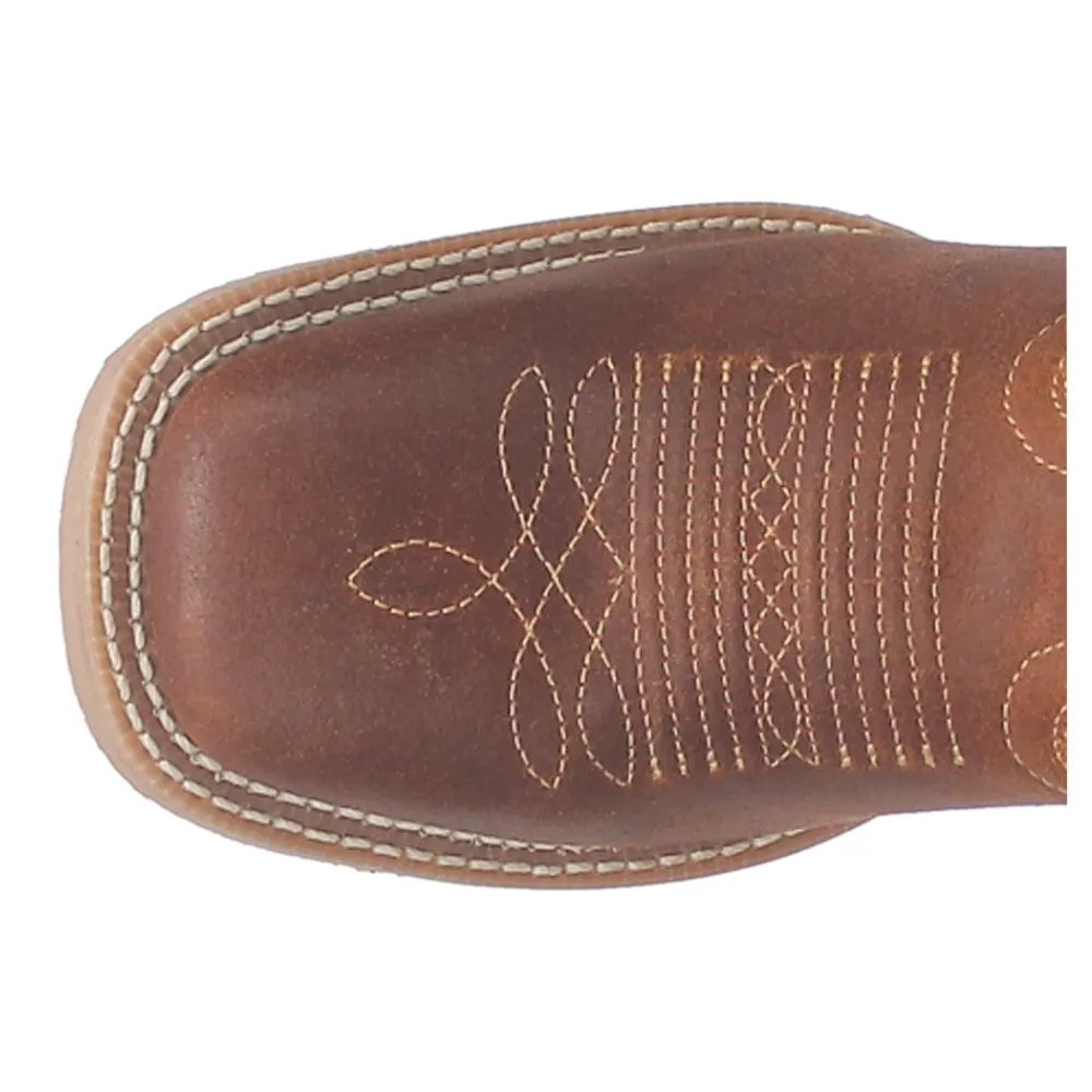 Bonnie Embroidered Square Toe Cowboy Boots
