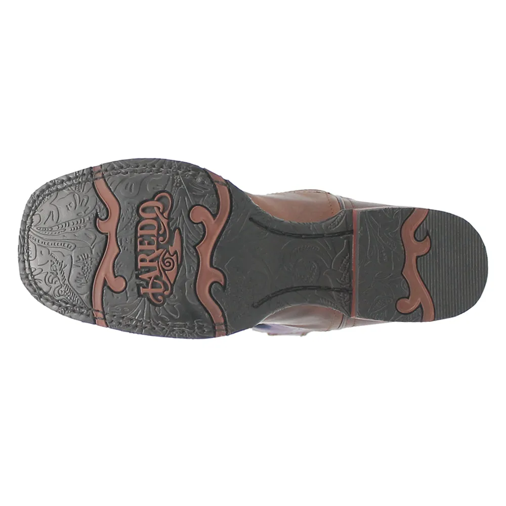 Bonnie Embroidered Square Toe Cowboy Boots
