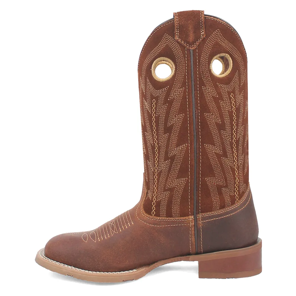 Bonnie Embroidered Square Toe Cowboy Boots