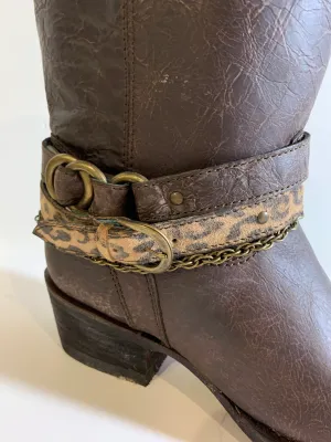 Distressed Leather Short Boot | Corral