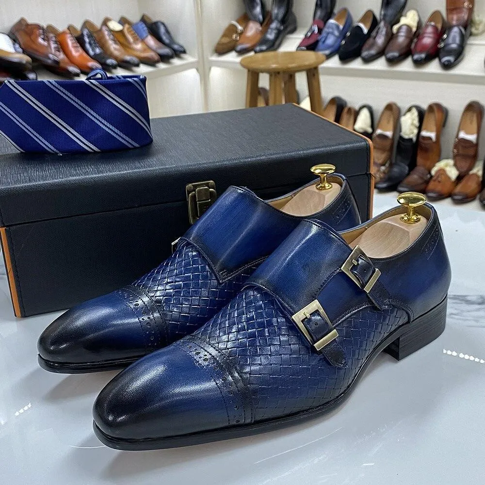 Dress Shoes -  Alto Monk Strap Men Shoes