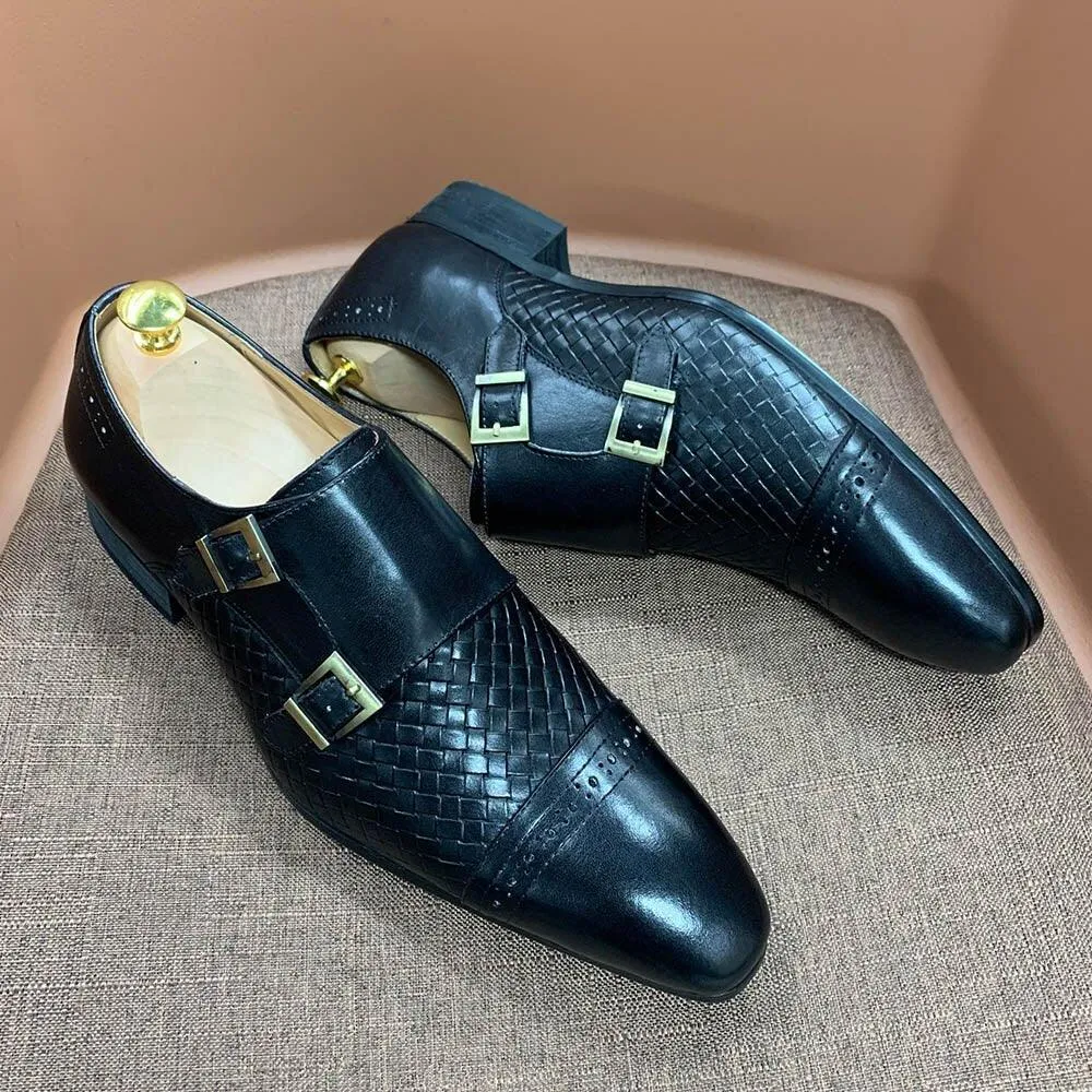 Dress Shoes -  Alto Monk Strap Men Shoes