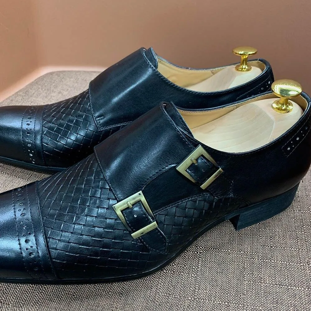 Dress Shoes -  Alto Monk Strap Men Shoes