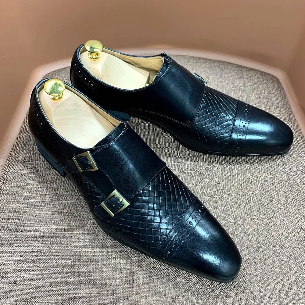 Dress Shoes -  Alto Monk Strap Men Shoes