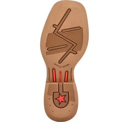 DURANGO LIL REBEL PRO LITTLE KID'S TRAIL BROWN AND WHITE WESTERN BOOT STYLE DBT0242C