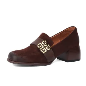 Heeled Loafers Women - Zaria