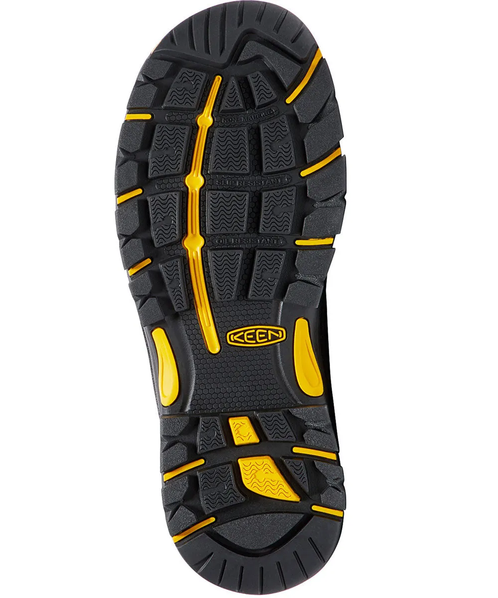 Keen Utility Logandale Waterproof Steel Toe Work Boots - Raven/Black