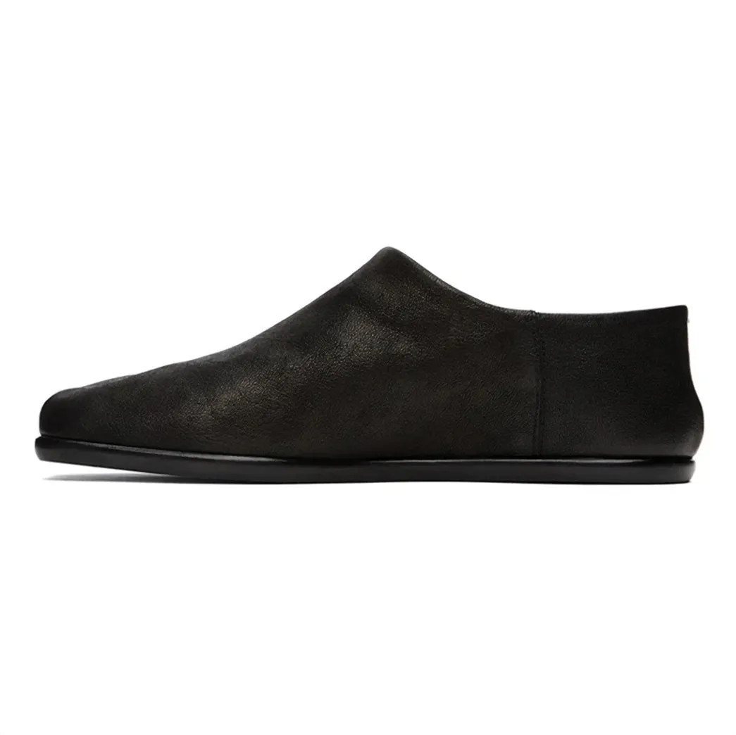 Leather Tabi Loafers