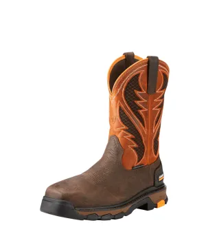 Men's Intrepid VentTEK Composite Toe Work Boot - Brown / Orange