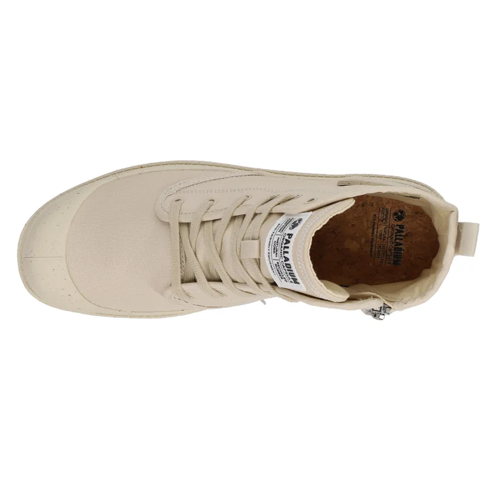 Pampa Hi Zip Organic Lace Up Boots