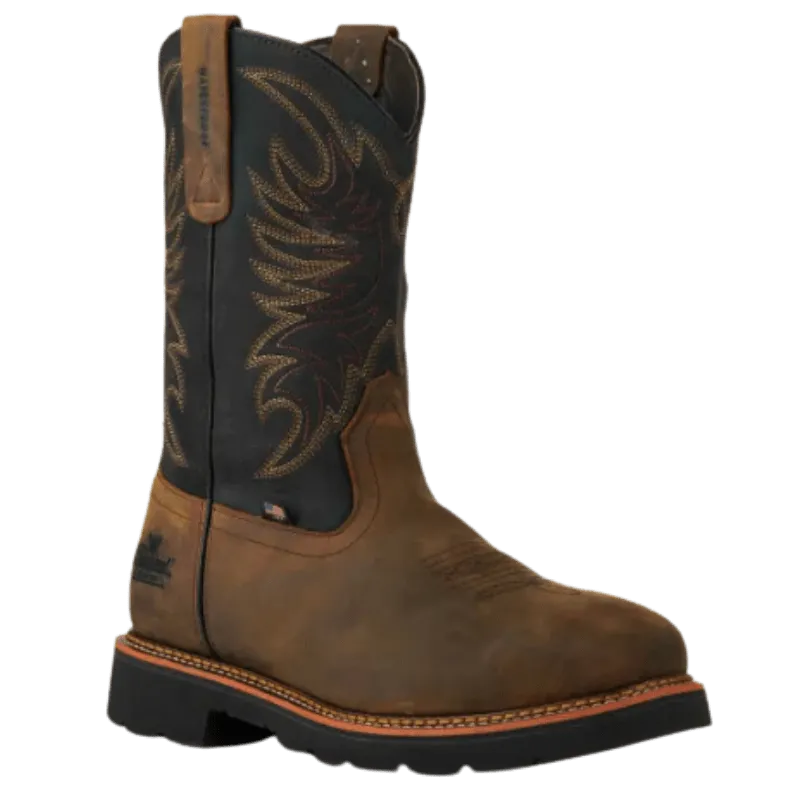 Thorogood Men's Wellington Brown Waterproof Steel Toe Work Boots 804-4330