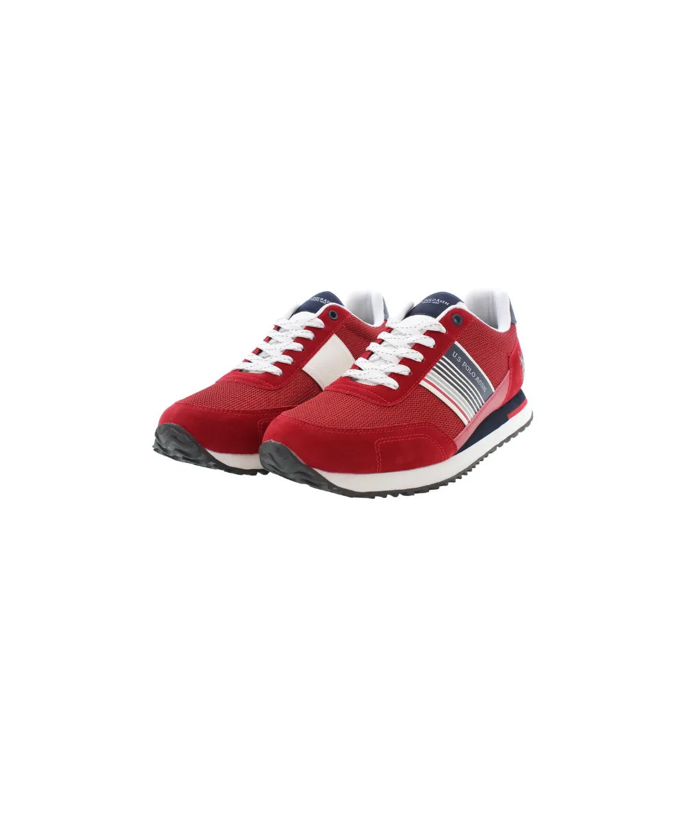 US POLO MENS TRAINER WITH RUNNING OUTSOLE