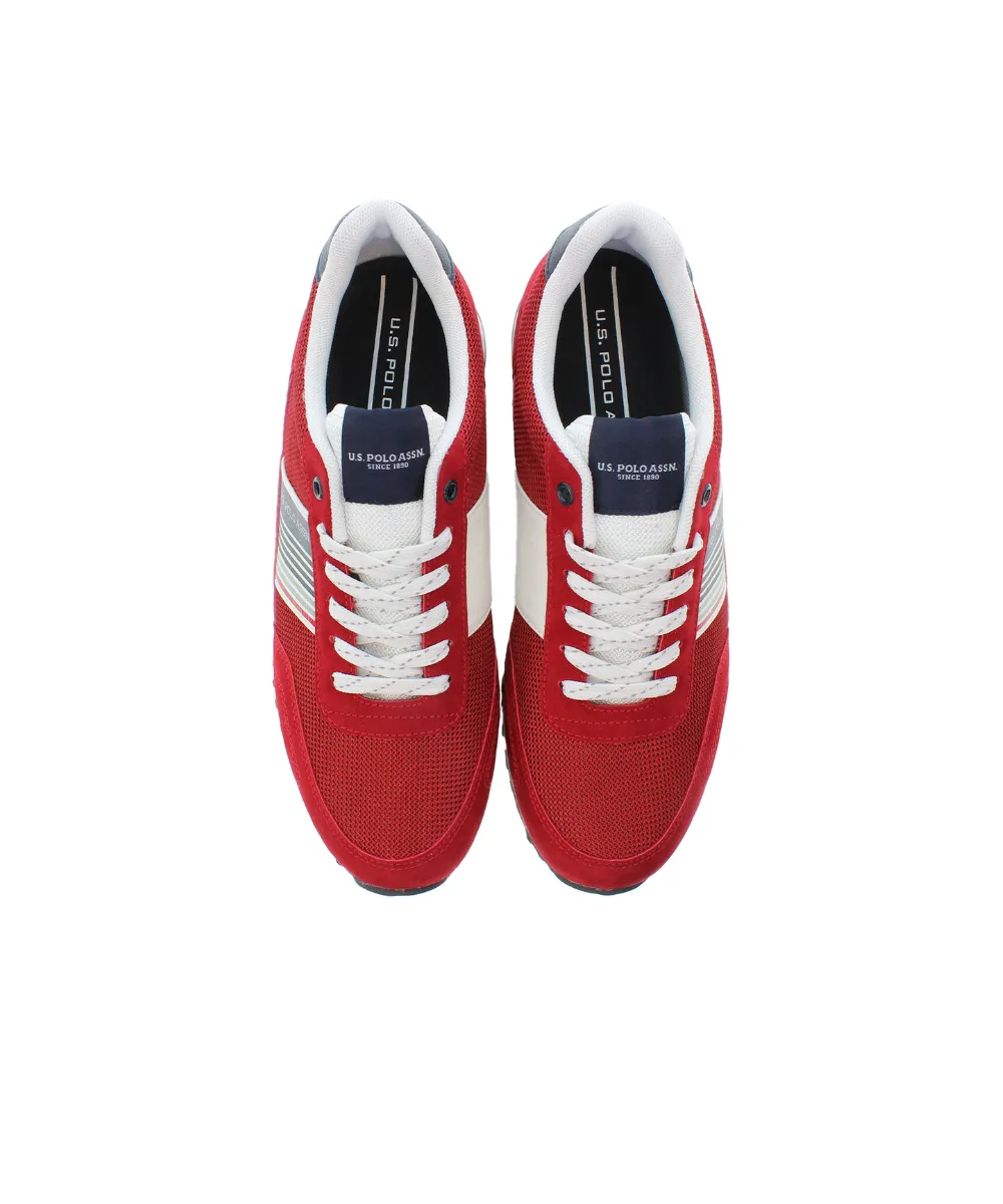 US POLO MENS TRAINER WITH RUNNING OUTSOLE