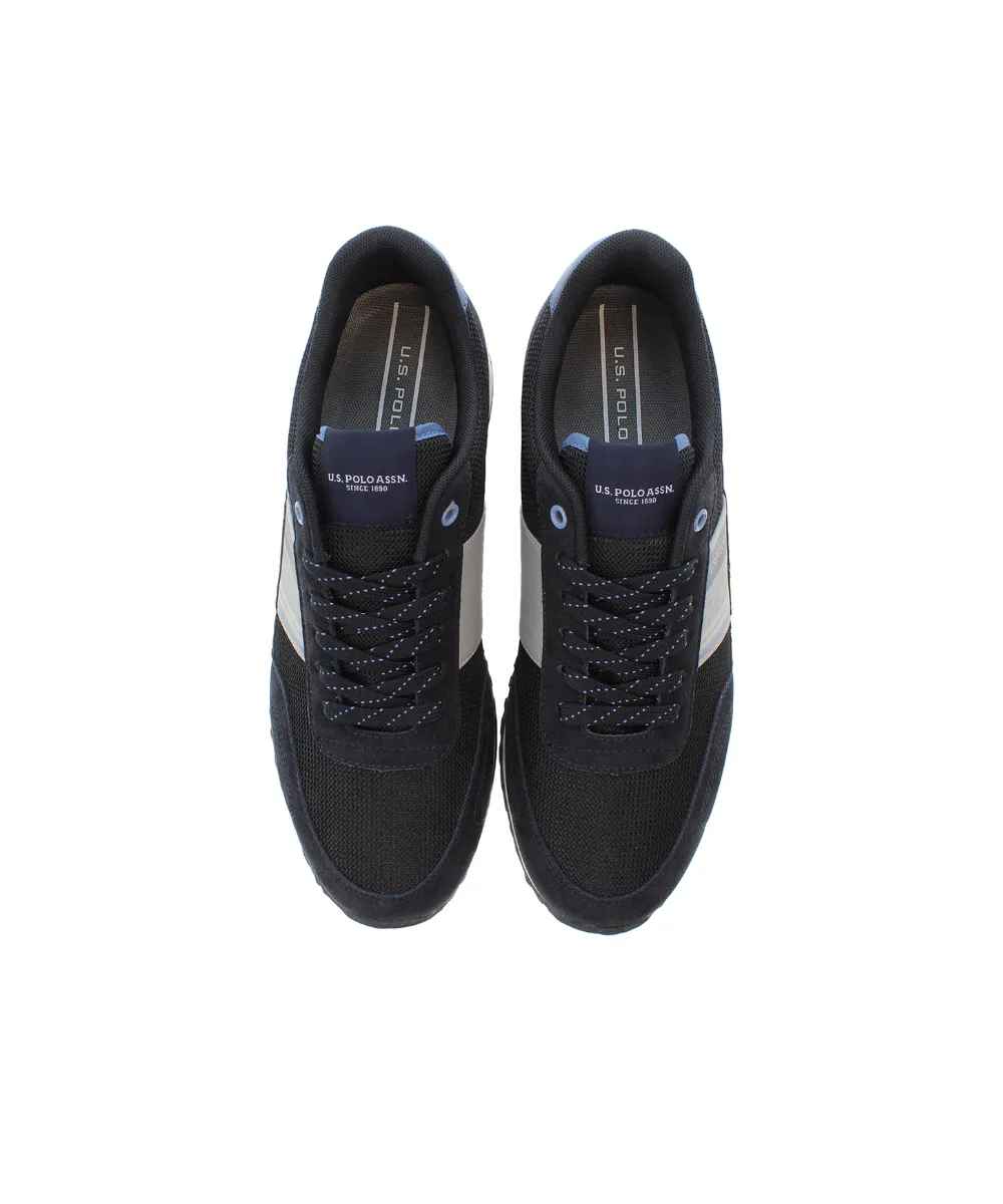 US POLO MENS TRAINER WITH RUNNING OUTSOLE
