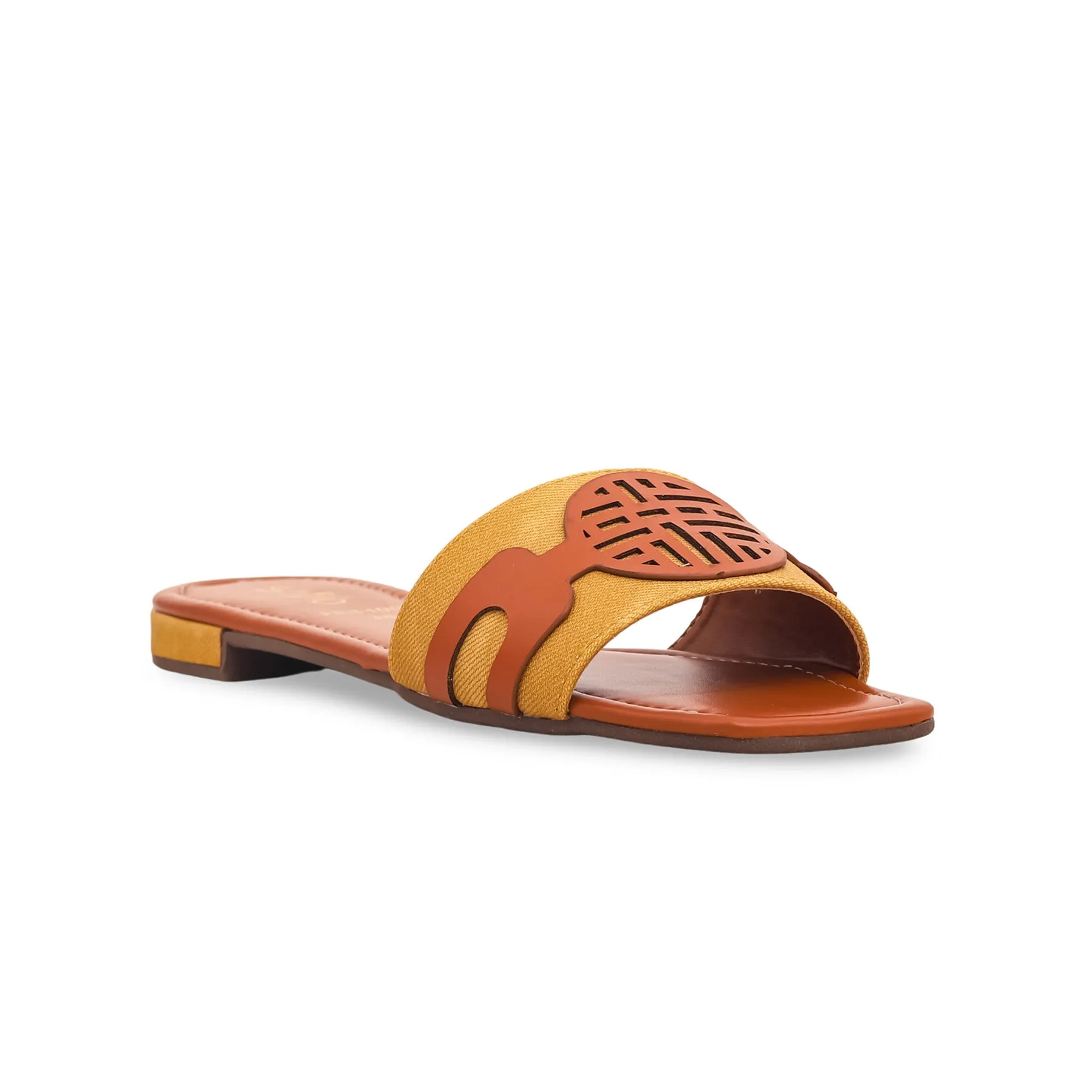 Yellow Formal Slipper FR8100